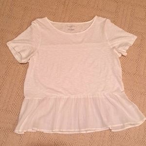 TALBOTS peplum T! Very cute!